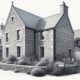 Clermont Gris Limestone Enhances Farmhouse Style in Fife