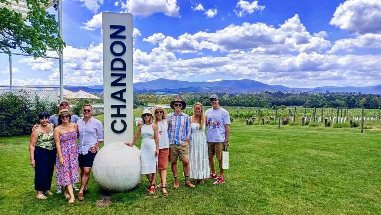 Sparkling Wine at Domaine Chandon in the Yarra Valley
