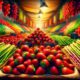 Vibrant Presentation Tricks for Colourful Food Displays