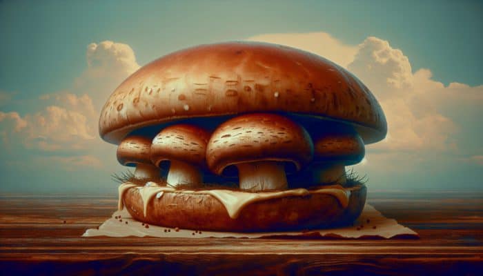 Portobello Mushroom Burgers with a Delicious American Flair