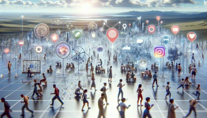 Maximise Your Strategy for Decision Moments: Diverse digital landscape with users on TikTok, Reddit, ChatGPT, Amazon; Google minimised in background.