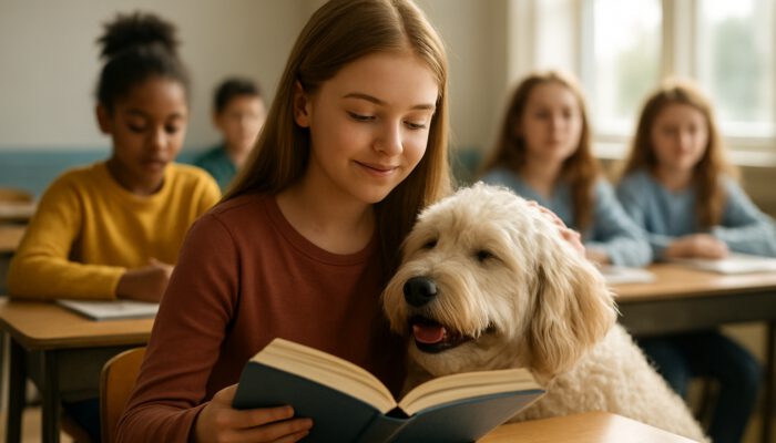 Therapy Pets Enhance Emotional Support in Schools