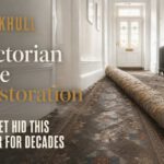 Victorian Tile Restoration Unearthed Beneath Carpet