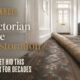 Victorian Tile Restoration Unearthed Beneath Carpet