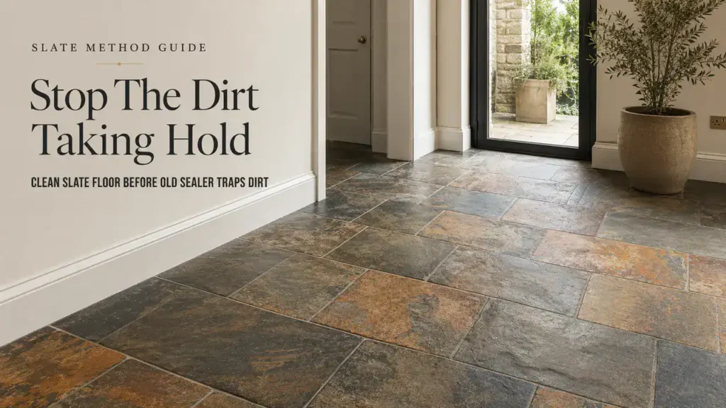 Clean Slate Floor: Keep Dirt Out of Your Sealer