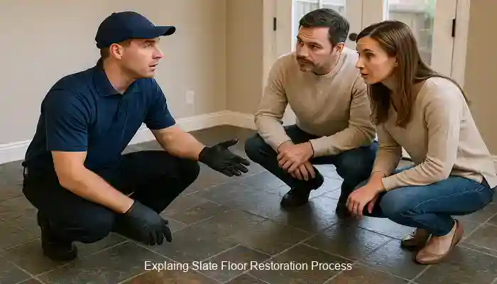 Slate Floor Restoration: Expert Care That Goes Deeper