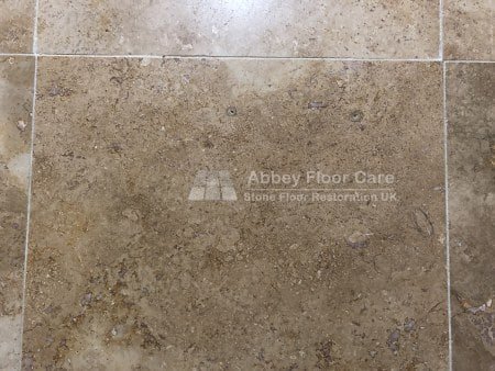 Travertine Polishing for Dull Floors in Gloucester