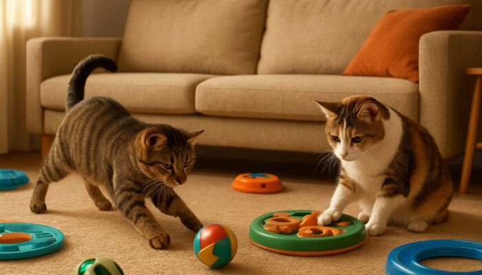 Interactive Puzzle Toys: Fun Solutions for Cat Entertainment