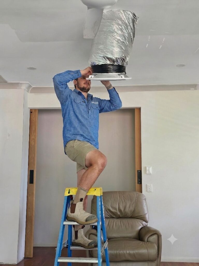 Installing New Ducted Air Conditioning