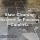 Grey Slate Floor in Barrow: Cleaning Efforts Fall Short